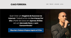 Desktop Screenshot of caioferreira.net