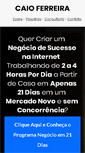 Mobile Screenshot of caioferreira.net